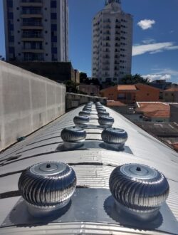 Exaustores Instalados