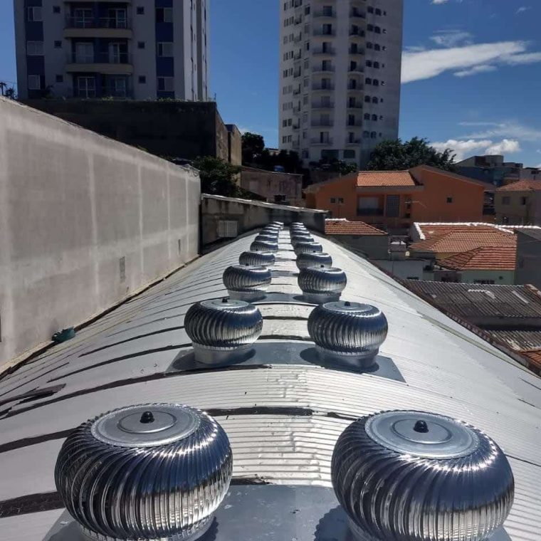 Exaustores Instalados